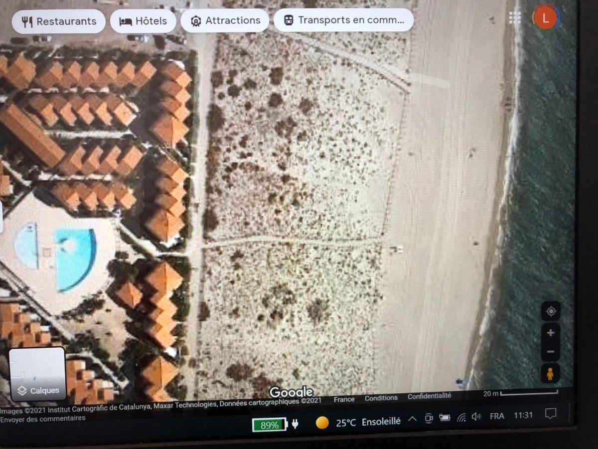 Barcaresa-Villa Vue Mer Acces Direct Plage - Piscine 르발카레스 외부 사진
