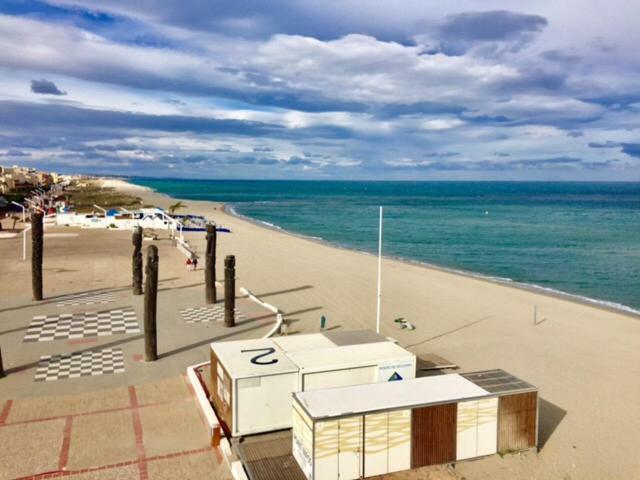 Barcaresa-Villa Vue Mer Acces Direct Plage - Piscine 르발카레스 외부 사진