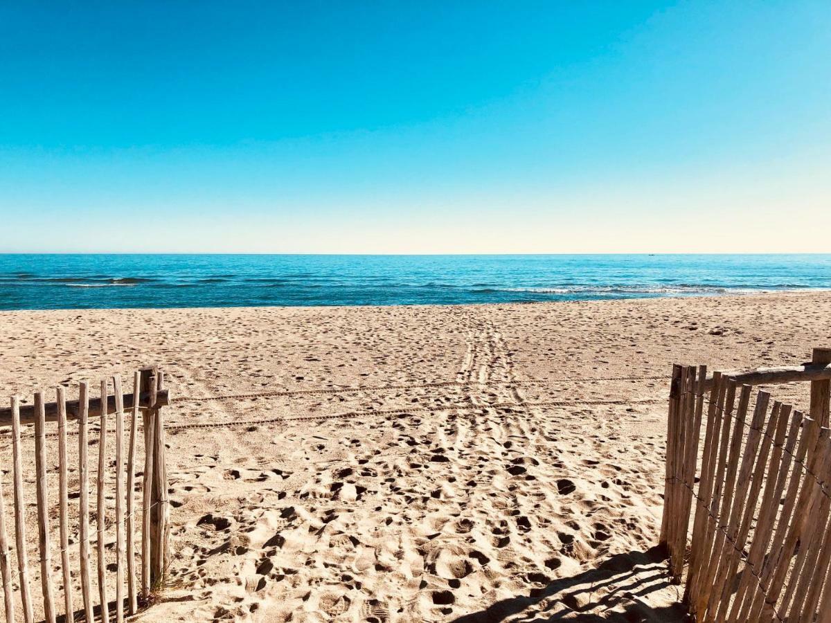 Barcaresa-Villa Vue Mer Acces Direct Plage - Piscine 르발카레스 외부 사진