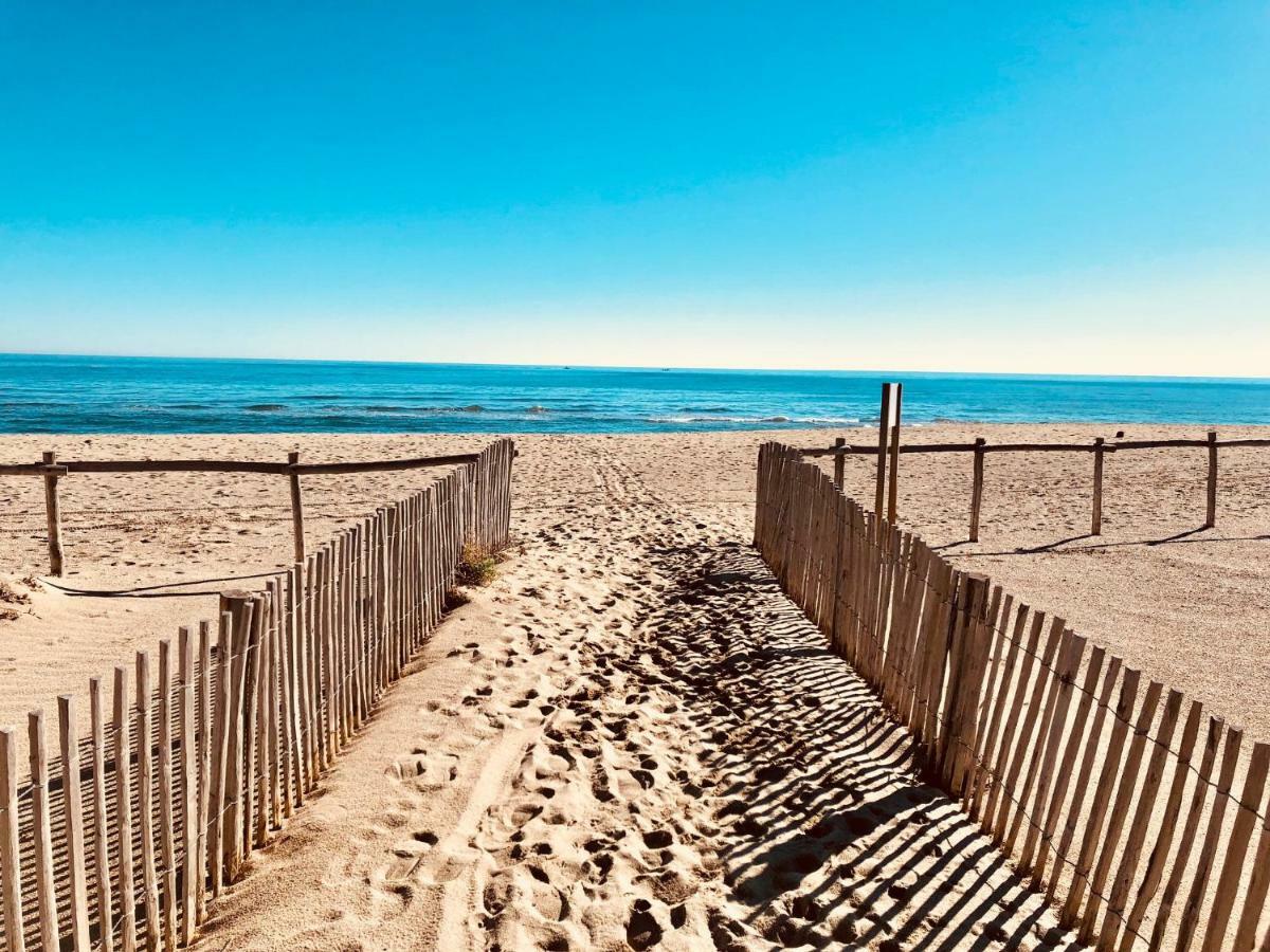 Barcaresa-Villa Vue Mer Acces Direct Plage - Piscine 르발카레스 외부 사진
